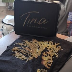 Tina Turner Musical Black and Gold T-Shirt